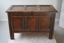 Antique English Oak Coffer