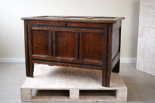 Antique English Oak Coffer