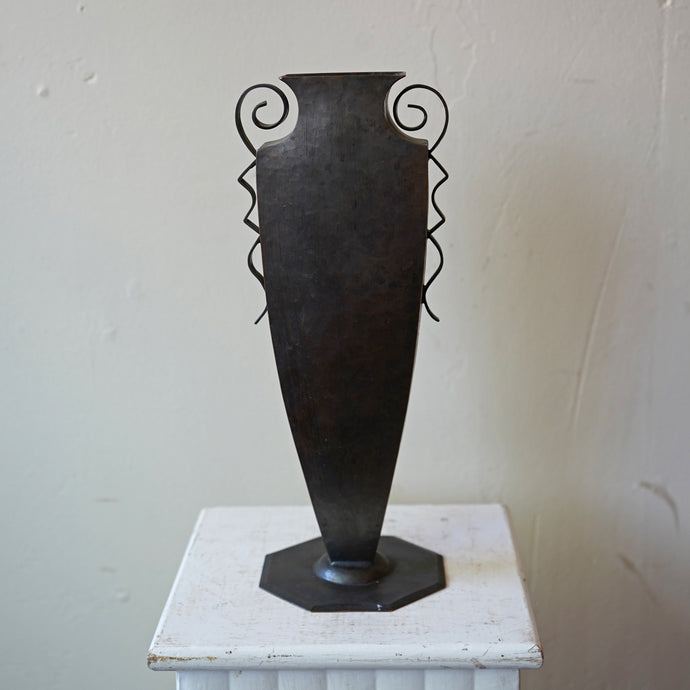 Art Deco Style Copper Vase