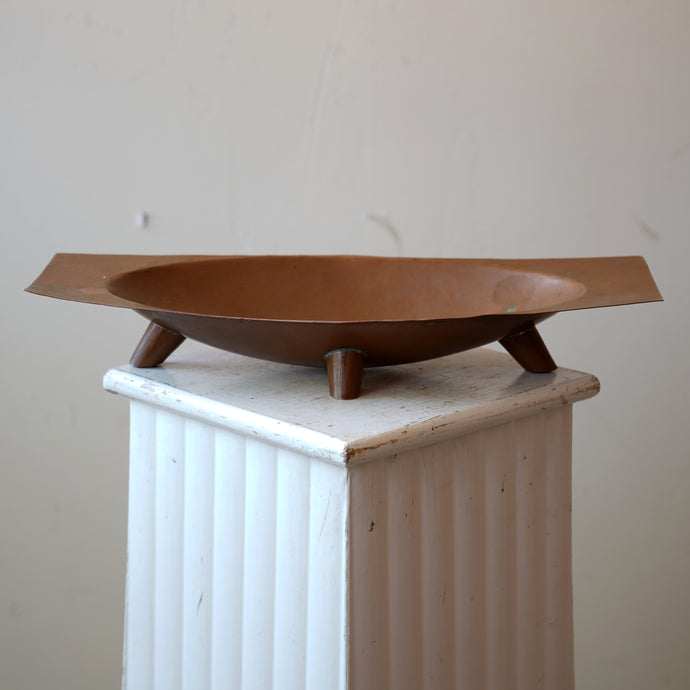 Modernist Copper Center Bowl