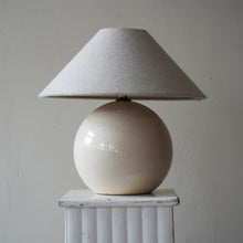 French Ceramic Crackle Glazed Table Lamp