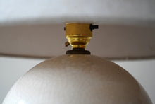 French Ceramic Crackle Glazed Table Lamp