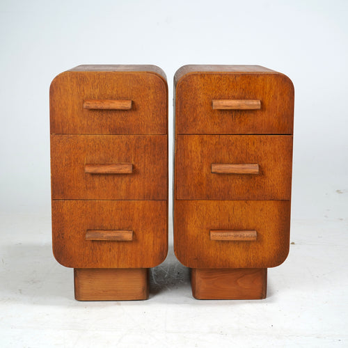 Oak 1950s Bedside Tables