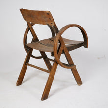 French Oak Mid Century Chair