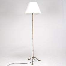 On Hold - French Brass Floor Standing Lamp