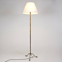 On Hold - French Brass Floor Standing Lamp