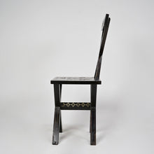 Reserved - Ebony Ecclesiatical Occasional Chair