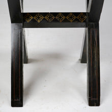 Reserved - Ebony Ecclesiatical Occasional Chair