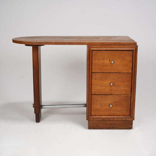 French Oak Fifties Desk