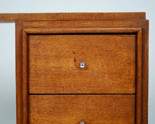 French Oak Fifties Desk