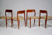 Set of 4 Niels Moller Model 75 Dining Chairs