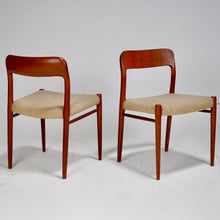 Set of 4 Niels Moller Model 75 Dining Chairs