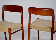 Set of 4 Niels Moller Model 75 Dining Chairs