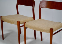 Set of 4 Niels Moller Model 75 Dining Chairs