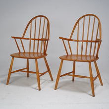 Scandinavian Elm Windsor Chairs