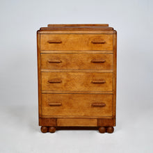 Art Deco Oak Chest Of Drawers