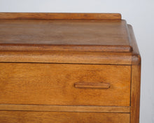 Art Deco Oak Chest Of Drawers