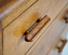 Art Deco Oak Chest Of Drawers