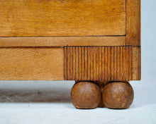 Art Deco Oak Chest Of Drawers