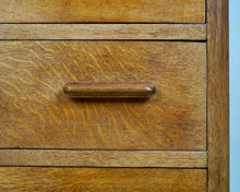 Art Deco Oak Chest Of Drawers