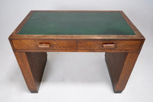 English 1950 Contemporary Oak Desk