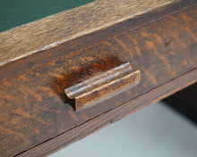 English 1950 Contemporary Oak Desk