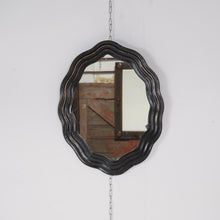 French Mirror With Wavy Frame