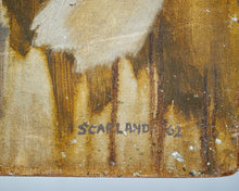 Scarland 1962 Oil On Board Painting