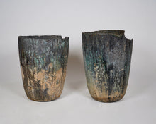 Pair Of Large Crucible Pots