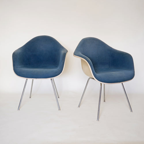 On hold - Original Charles Eames DAX-1 Armchairs 1970s