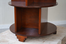 Art Deco Drum Book Table