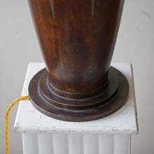 Large Art Deco French Dinanderie Table Lamp