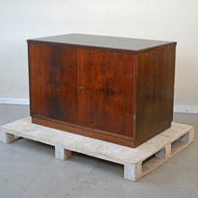 French Art Deco Glass Top Haberdashery Unit