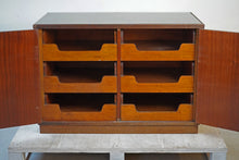 French Art Deco Glass Top Haberdashery Unit