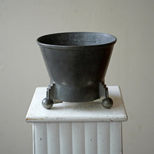 Dutch Amsterdam School Pewter vase by Daalderop