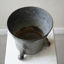 Dutch Amsterdam School Pewter vase by Daalderop