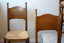 Set Of Six Arts And Crafts Dining Chairs By William Birch 1900s