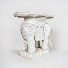 Reserved - Wicker Elephant Table
