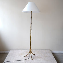 Faux Bamboo Floor Lamp Maison Bagues Style