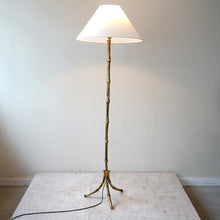 Faux Bamboo Floor Lamp Maison Bagues Style