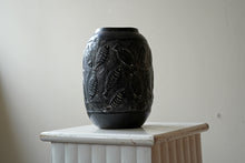 Pressed Metal Fish Vase