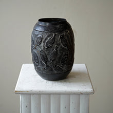 Pressed Metal Fish Vase