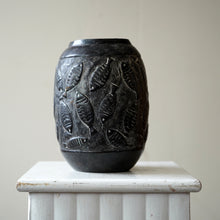 Pressed Metal Fish Vase