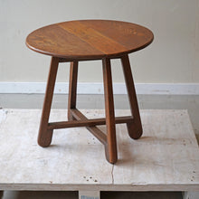 English Elm Gate Leg Side Table