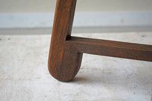 English Elm Gate Leg Side Table