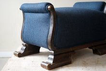 1930s French Sledge-Style Footstool