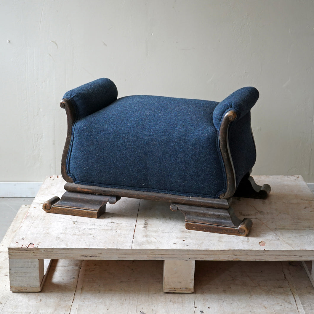1930s French Sledge-Style Footstool