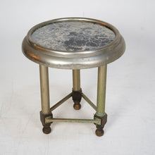 1940s Aluminium Side Table