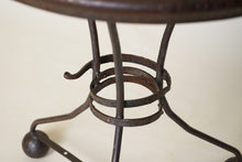 Antique French Folk Art Bistro Table