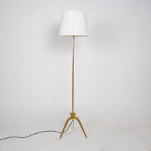 French Brass Floor Lamp